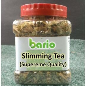 Bario Slimming Tea," "Natural Weight Loss," "Organic Slimming Tea