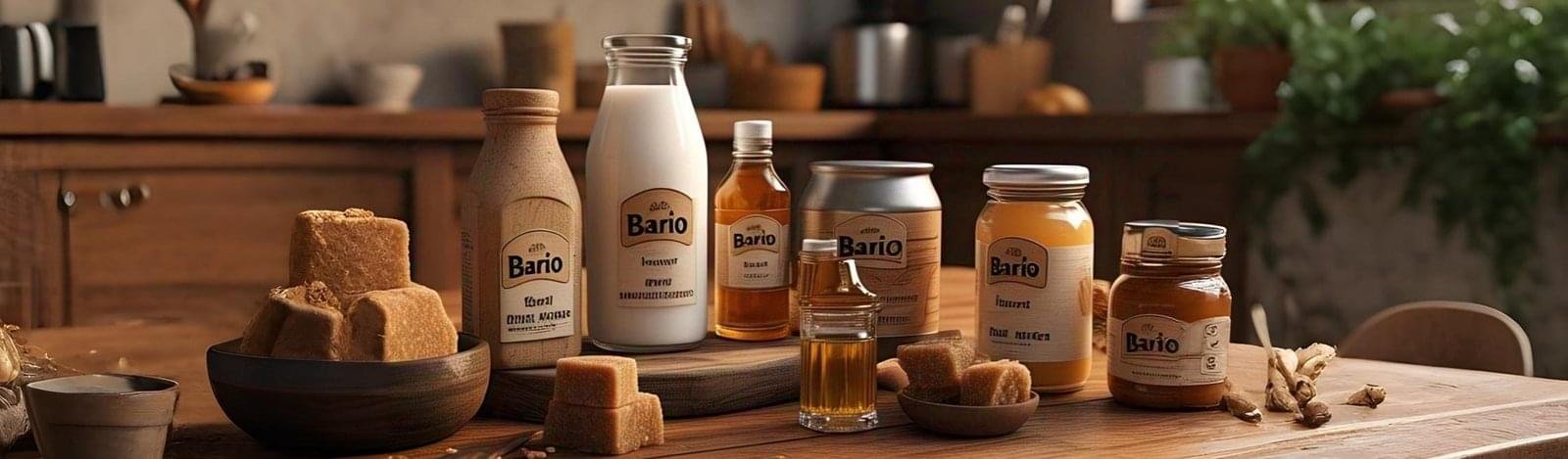 Variety of fresh dairy products including milk, cheese, yogurt, and butter Bario.pk